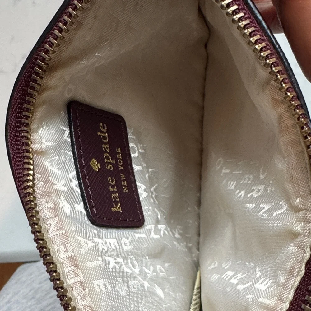 Kate Spade Wristlet with Gold Accents - Picture 3 of 3
